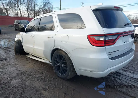 2016 Dodge Durango R/T z USA, uszkodzony, nr VIN 1C4SDJCT3GC363023
